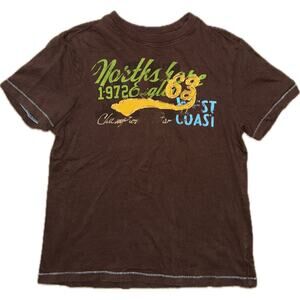 north shore west coast y2k shirt